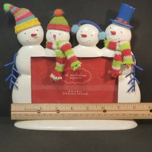 Kohls Snowmen Picture Frame - Picture 2 of 6